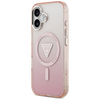 iPhone 17 Pink Guess IML Gradient Triangle Logo MagSafe (GUHMP17SHGTMLCGP) tok - 1. kép