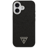 iPhone 17 - Guess Glitter Triangle Logo MagSafe (GUHMP17SPFGTSCMK) - Fekete tok - 0. kép
