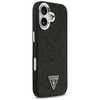iPhone 17 - Guess Glitter Triangle Logo MagSafe (GUHMP17SPFGTSCMK) - Fekete tok - 1. kép