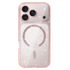 Glitter Magsafe Case for Iphone 17 Pro pink clear - 0. kép