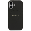 Apple iPhone 17 Fekete Guess - Grained Gold Ring MagSafe (GUHMP17SPGHSMMK) tok - 2. kép