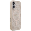 iPhone 17 Pink Guess - 4G Ring Classic Logo MagSafe (GUHMP17SG4GFRP) tok - 1. kép