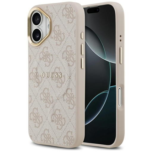 iPhone 17 Pink Guess - Hardcase 4G Classic MagSafe (GUHMP17SP4MSEGCP) tok