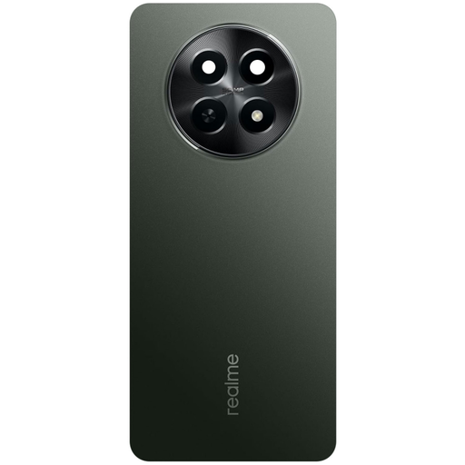 Akkumulátor fedél Realme 12x-hez, ragyogó fekete