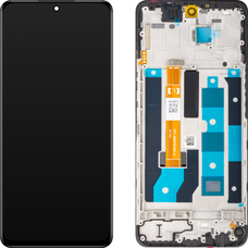 LCD Kijelző Modul Realme 12x-hez, Ragyogó Fekete, Kijelző