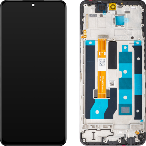 LCD Kijelző Modul Realme 12x-hez, Ragyogó Fekete, Kijelző