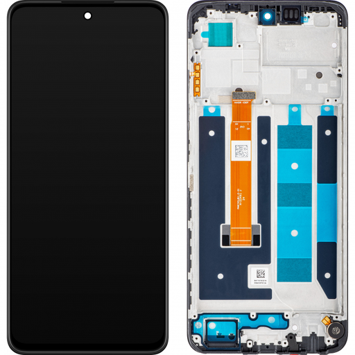 LCD Kijelző Modul Realme C55-hez, Fekete