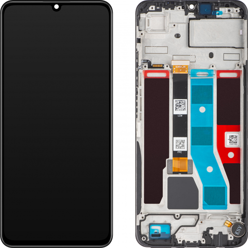 LCD kijelzőmodul Realme Note 50 készülékhez, Midnight Black LCD kijelzőmodul Realme Note 50 készülékhez, Midnight Black