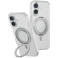 Uniq Swivix 360 Rotating Kickstand iPhone 16 Plus tok - Átlátszó