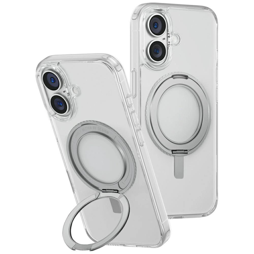 Uniq Swivix 360 Rotating Kickstand iPhone 16 Plus tok - Átlátszó