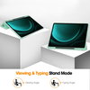 Samsung Galaxy Tab S9 Ultra / S10 Ultra Fekete Techsuit - Flex Trifold (Pencil Holderekkel) tok - 1. kép