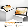 Samsung Galaxy Tab S7 FE Fekete Techsuit - Flex Trifold (tolltartóval) tok - 3. kép