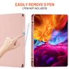 Samsung Galaxy Tab S6 Lite (2020/2022/2024) Pink Techsuit - Flex Trifold (Pencil Holderrel) tok - 1. kép