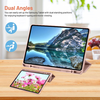 Samsung Galaxy Tab S6 Lite (2020/2022/2024) Pink Techsuit - Flex Trifold (Pencil Holderrel) tok - 2. kép