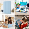 Samsung Galaxy Tab S6 Lite (2020/2022/2024) Sky Blue Techsuit - Flex Trifold (with Pencil Holder) tok - 3. kép