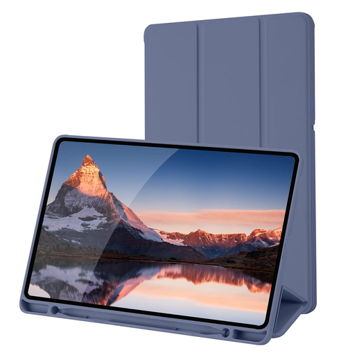 Samsung Galaxy Tab S6 Lite (2020/2022/2024) Purple Techsuit - Flex Trifold (with Pencil Holder) tok