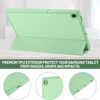 Samsung Galaxy Tab S6 Lite (2020/2022/2024) Matcha Zöld Techsuit Flex Trifold (ceruzatartóval) tok - 0. kép