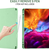 Samsung Galaxy Tab S6 Lite (2020/2022/2024) Matcha Zöld Techsuit Flex Trifold (ceruzatartóval) tok - 3. kép