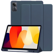 Xiaomi Redmi Pad SE 11 Sötétkék Techsuit - Flex Trifold (with Pencil Holder) tok