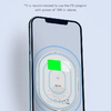 Baseus Light MagSafe Qi vezeték nélküli töltő iPhone 12 szériához USB Type C kábellel fehér (WXQJ-02) - 3. kép