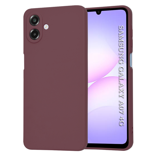 Samsung Galaxy A07 4G Techsuit SoftFlex Plum Red tok Samsung Galaxy A07 4G Techsuit SoftFlex Plum Red tok