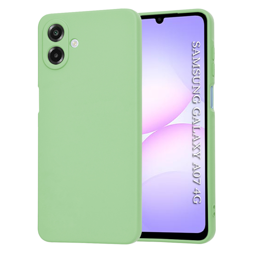 Samsung Galaxy A07 4G Techsuit SoftFlex - Menta zöld tok
