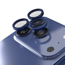 iPhone 17 Pro / 17 Pro Max kamera lencsevédő üvegfólia kék