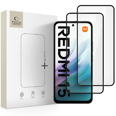 Xiaomi Redmi 15 4G / 5G Tech-Protect Glass Fit+ 2-pack üvegfólia