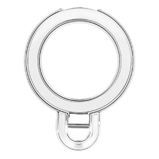 Phone stand CIRCLE - stick-on - ezüst