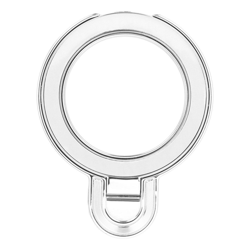 Phone stand CIRCLE - stick-on - ezüst