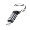 Adapter Acefast (J9) - Digitális kijelzővel, Type-C to USB-C, 480Mbps, 20V/5A, Gyors töltés, adatátvitel - Fém Szürke - 0. kép