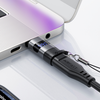  Adapter Acefast (J9) - Digitális kijelzővel, Type-C to USB-C, 480Mbps, 20V/5A, Gyors töltés, adatátvitel - Fém Szürke - 3. kép