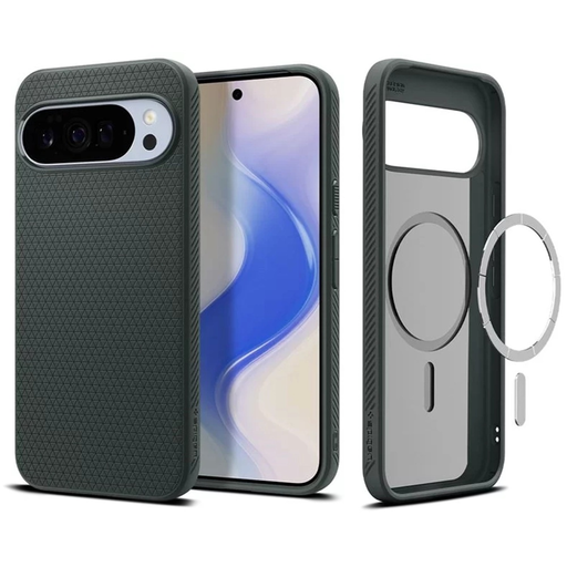 Google Pixel 10 Pro XL Abyss Green Spigen Liquid Air MagSafe tok