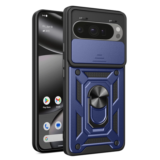 Google Pixel 10 Pro XL Blue Techsuit - CamShield Series. tok