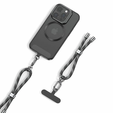 USAMS Phone Csuklópánt 34cm Szürke-Fekete