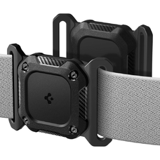 Apple AirTag 1 / 2 Spigen Tough Armor kutyanyakörv Fekete