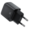 Acefast Fali töltő (A116) - Digitális kijelzővel, Gyors töltés, GaN, Type-C, USB, PD35W - Fekete - 2. kép