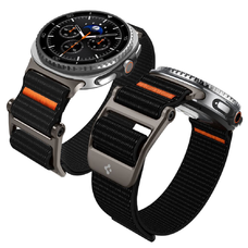 Samsung Galaxy Watch 8 / Classic (40 / 44 / 46 mm) Spigen Durapro Flex óraszíj fekete