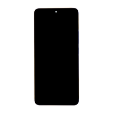 LCD Kijelző + Érintő Egység + Előlapi Borítás Xiaomi Redmi Note 14 Pro 5G Lila (Szerviz Csomag),