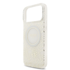 Guess IML Flowers Allover Pántos MagSafe tok iPhone 17 Pro Max Fehér tok - 2. kép