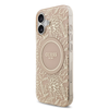 Guess IML Virágmintás Pántos MagSafe tok iPhone 17 Pink - 0. kép