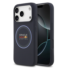 Red Bull Szilikon Kék Gyűrű MagSafe iPhone 17 Pro toknavy tok