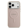 Guess PU Saffiano MagSafe iPhone 17 Pro tok Pink tok - 1. kép