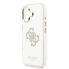  iPhone 17 Gold Guess PC/TPU Mirror 4G Glitter Logo MagSafe tok - 3. kép