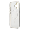  iPhone 17 Gold Guess PC/TPU Mirror 4G Glitter Logo MagSafe tok - 4. kép