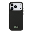  iPhone 17 Pro fekete Lacoste Iconic Petit Pique MagSafe tok + pénztárca - 0. kép