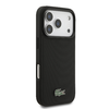  iPhone 17 Pro fekete Lacoste Iconic Petit Pique MagSafe tok + pénztárca - 1. kép