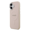 Guess PU Saffiano MagSafe tok iPhone 17-hez Rózsaszín tok - 0. kép