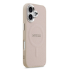 Guess PU Saffiano MagSafe tok iPhone 17-hez Rózsaszín tok - 2. kép