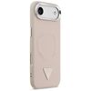  iPhone 17 Rózsaszín Guess PU bőr Háromszög Logó MagSafe Air tok - 2. kép